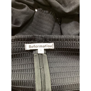 Reformation 'Ivy' Black Top Size 10