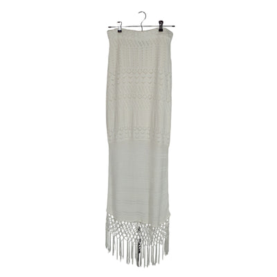 House Of Harlow 1960 Crochet Ivory Sandra Skirt Size L