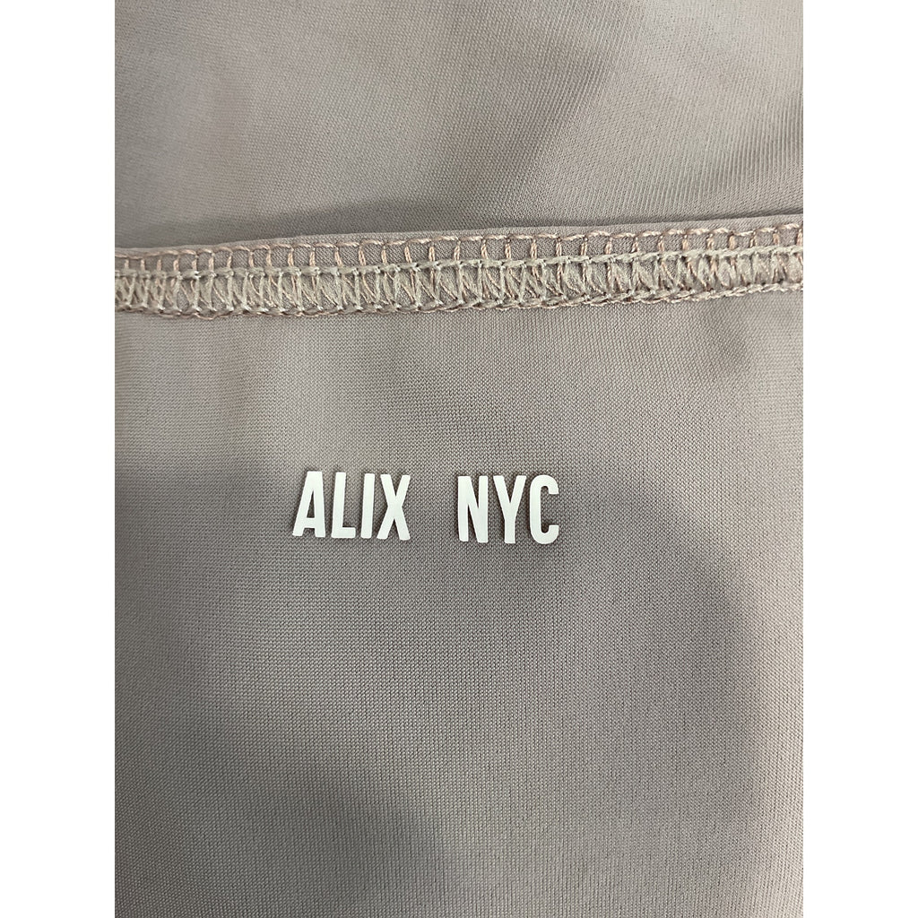 Alix Nyc 'Nadine' Grey Square Neck Crop Top Size S