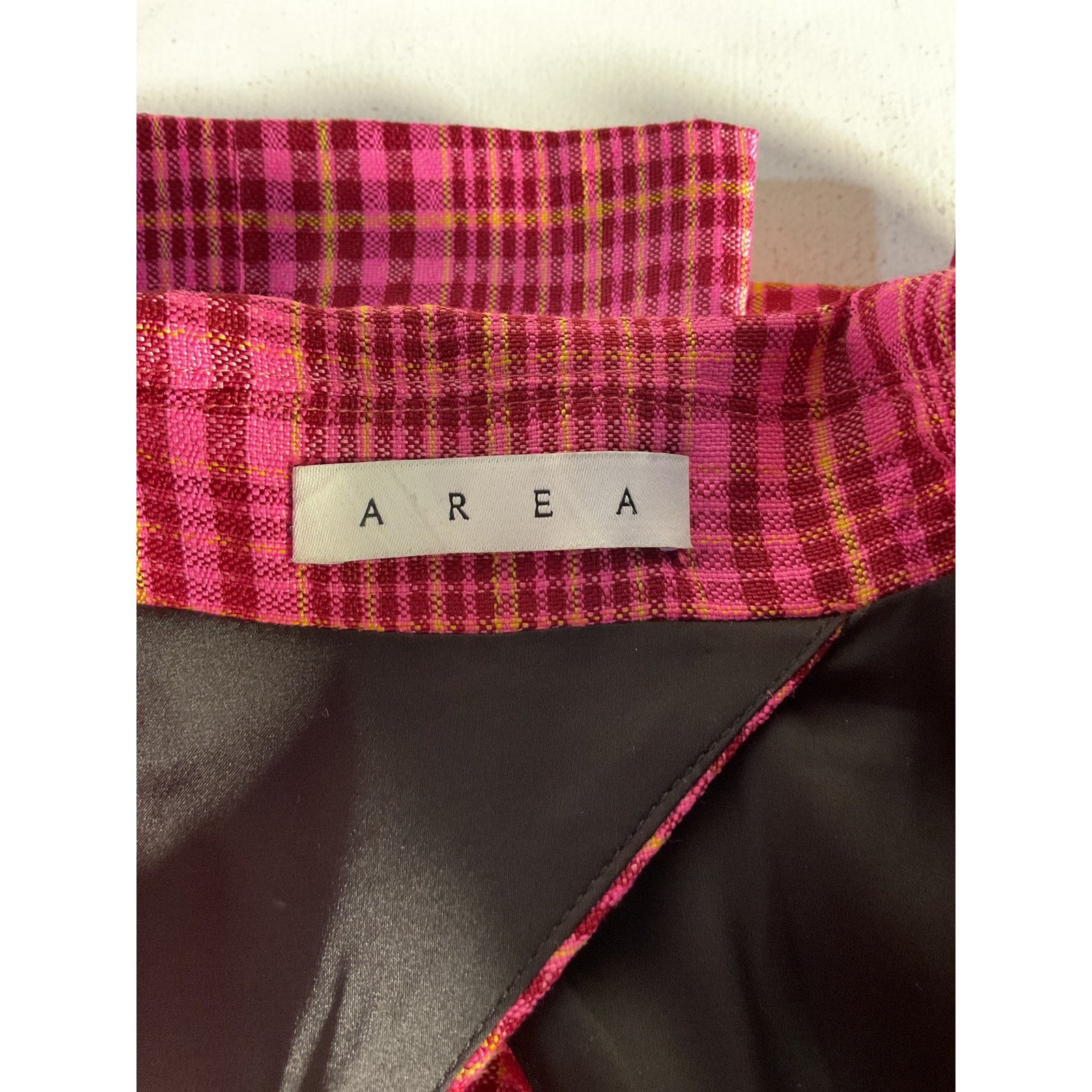 Area Crystal Buckle Pink 'Hourglass' Blazer Size 2