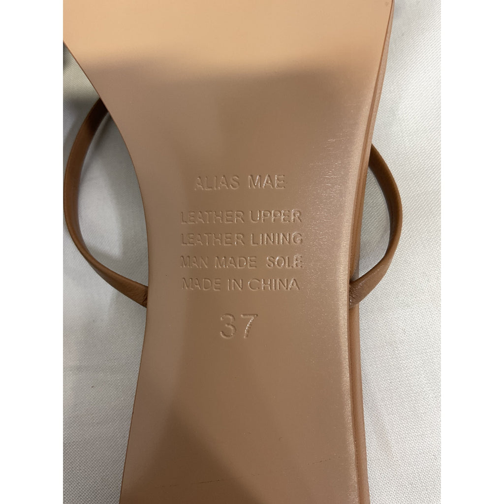 Alias Mae 'Arabella' Tan Leather Sandal Size 7