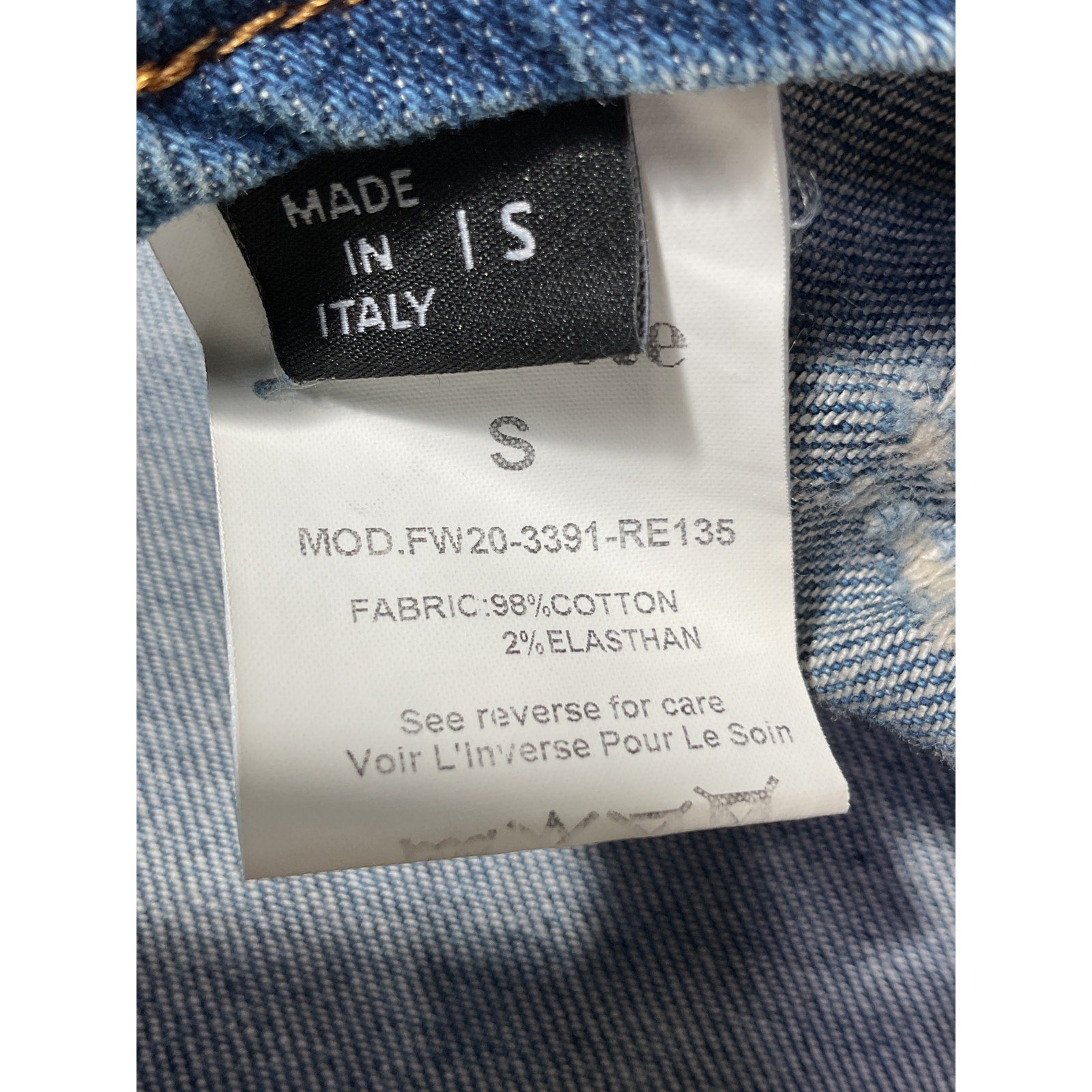 Retrofete 'Willa' Blue Skirt Size S - NWT