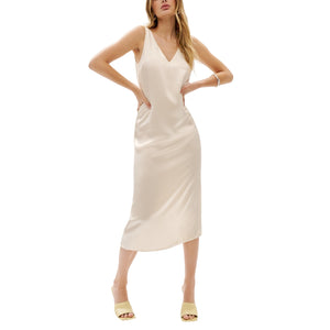 Reformation Elegant Verdigris Lian Slip Size XL Dress