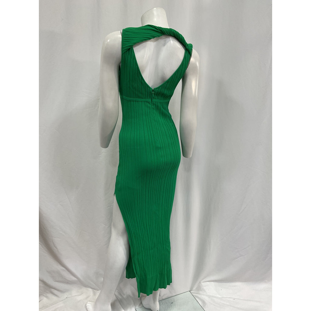 Aknvas 'Sevrine' Green Cut Out Dress Size S