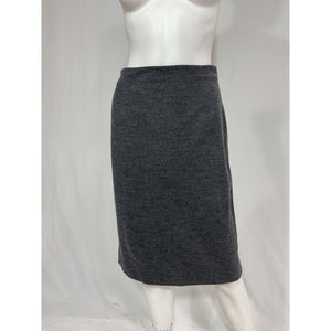 Vince Wool Grey Slip Skirt Size XS - NWT