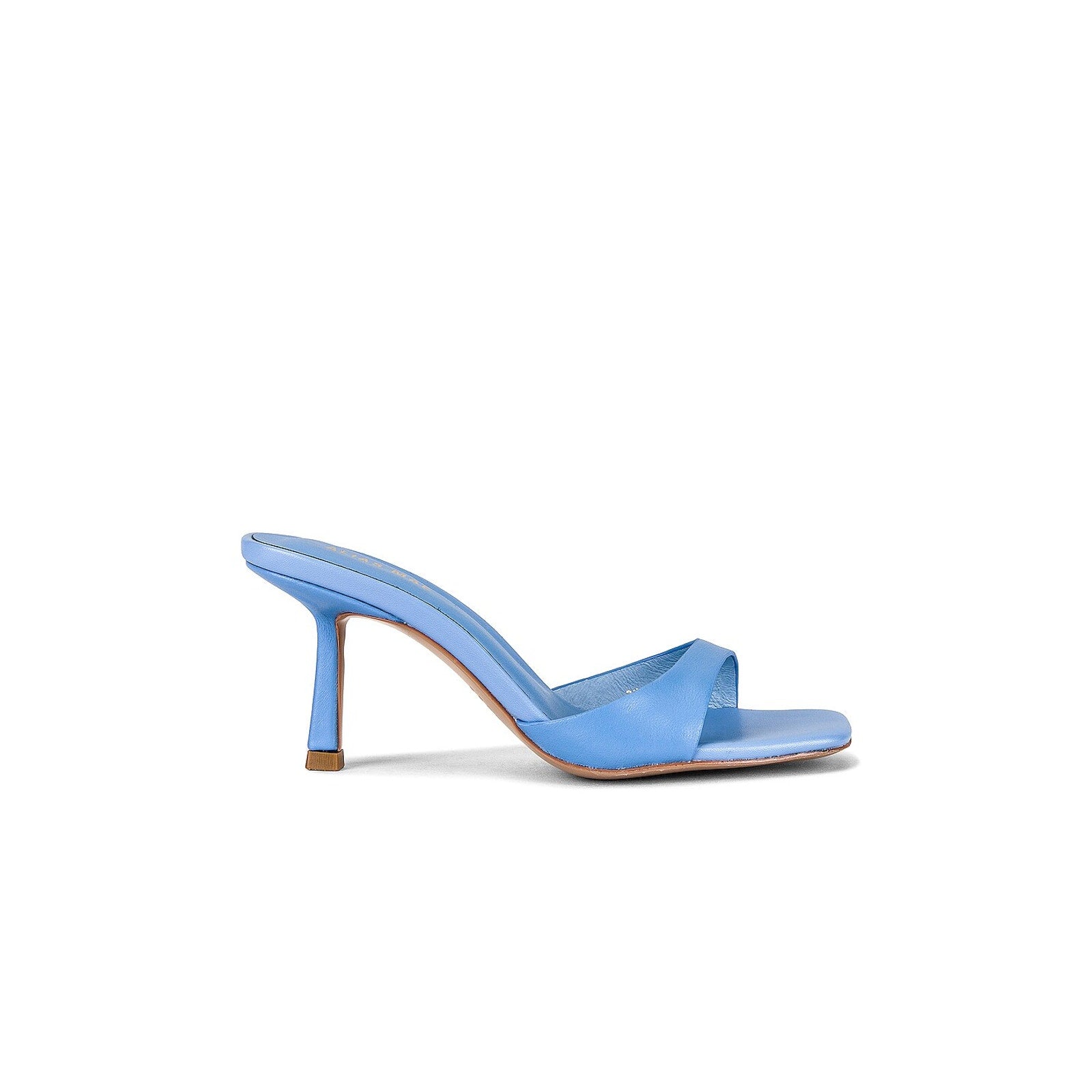 Alias Mae 'Liza' Blue Leather Mule Sandal Size 8