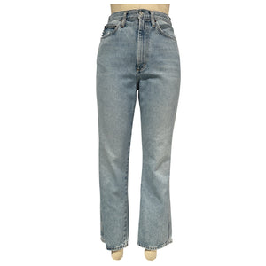 Agolde Classic Blue Pinch Waist High Rise Kick Denim Jeans Size 26