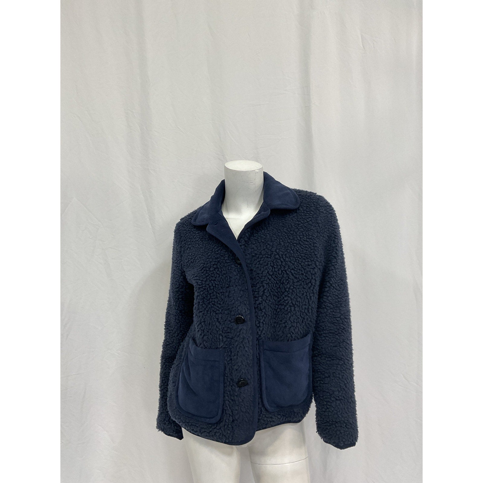 Alex Mill Sherpa Navy Polyester Work Jacket Size XS