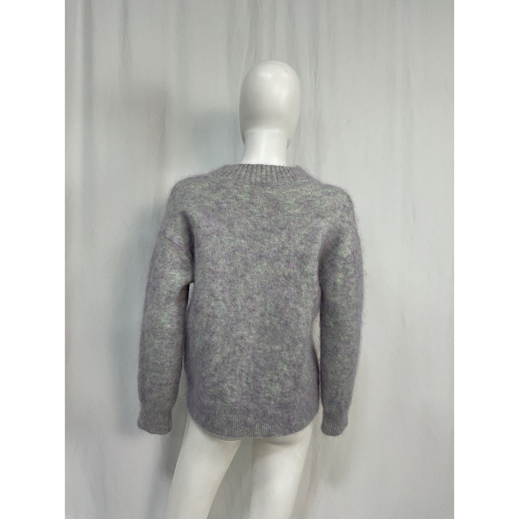 Acne Studios Purple Mohair Pullover Sweater Size S