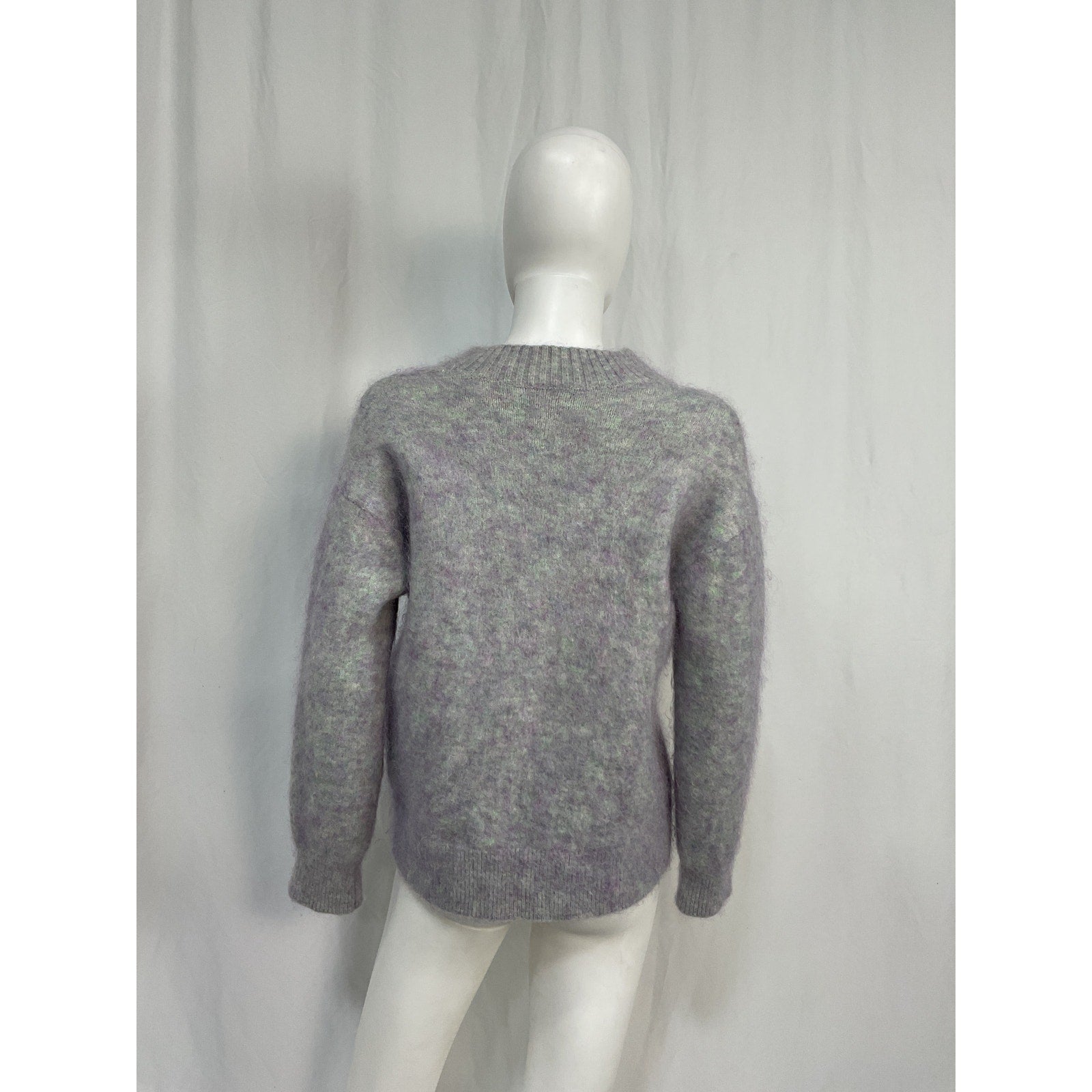 Acne Studios Purple Mohair Pullover Sweater Size S