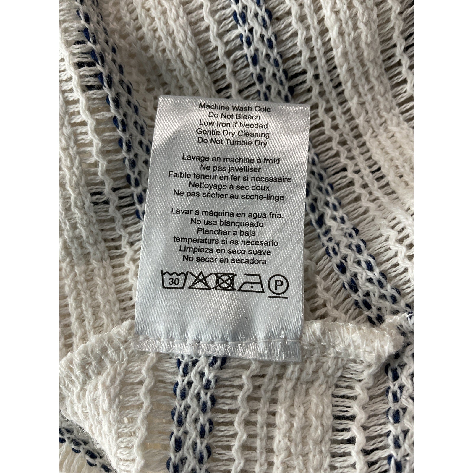 Hatch 'The Ellis' White Cotton Tank Top Size 4