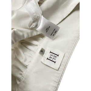 Helsa Crisp White Poplin Maxi Skirt Size S
