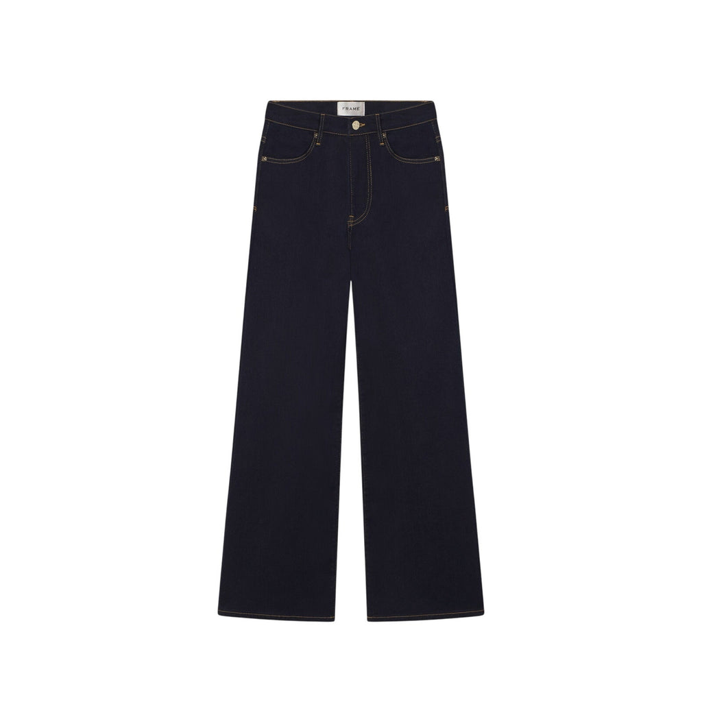 Frame Le Slim Blue Cotton Palazzo Denim Jean Size 27
