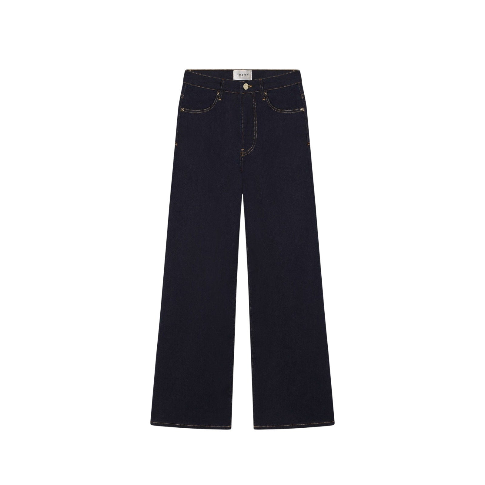 Frame Le Slim Blue Cotton Palazzo Denim Jean Size 27