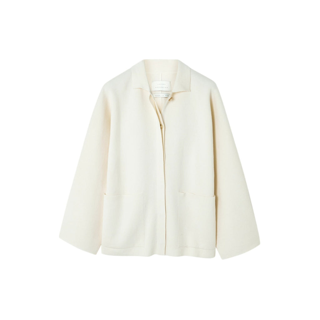 Lauren 'Manoogian' Cream Cotton Oversized Jacket Size 1