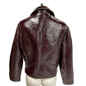 Blank Nyc Crinkled Cherry Picked Moto Jacket Size Medium