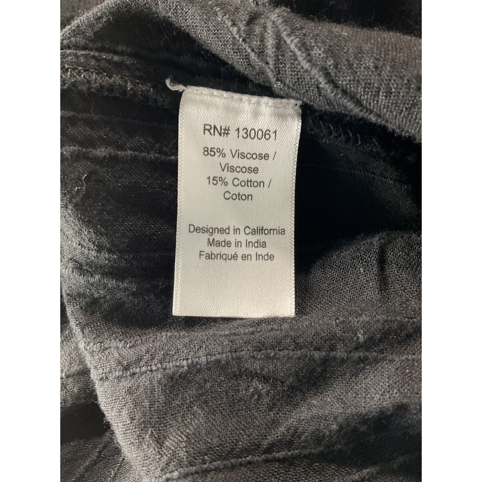 Lspace x Revolve 'Zuri' Black Viscose Dress Size XS