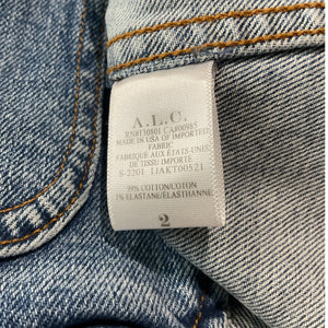 A.L.C. Tailored Medium Wash Amelia Jacket Size 2