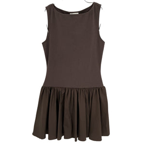 Reformation Knit Brown Defina Dress Size S