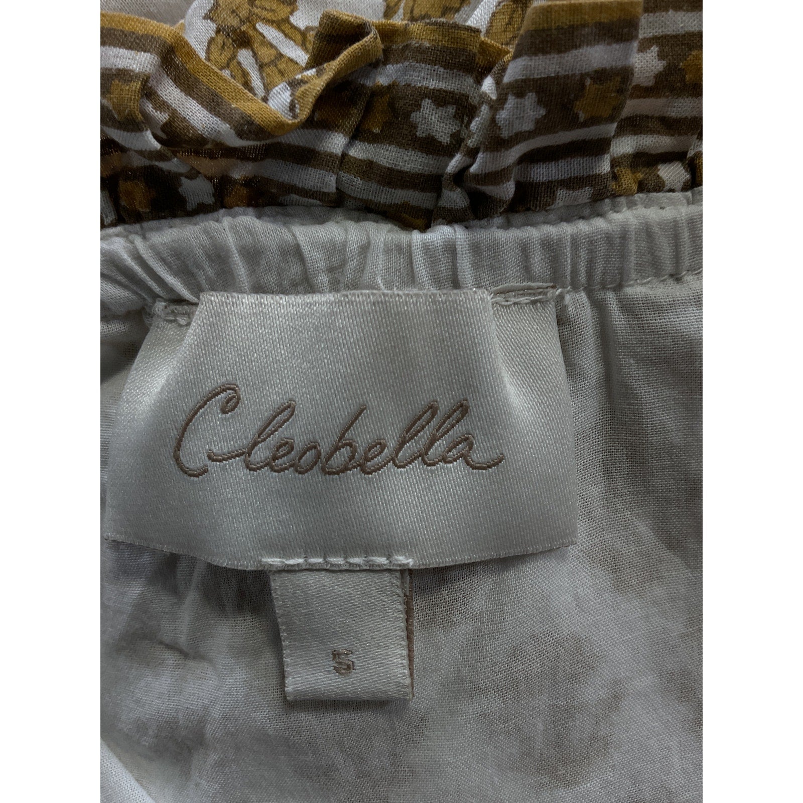 Cleobella 'Tillie' White Mini Dress Size S