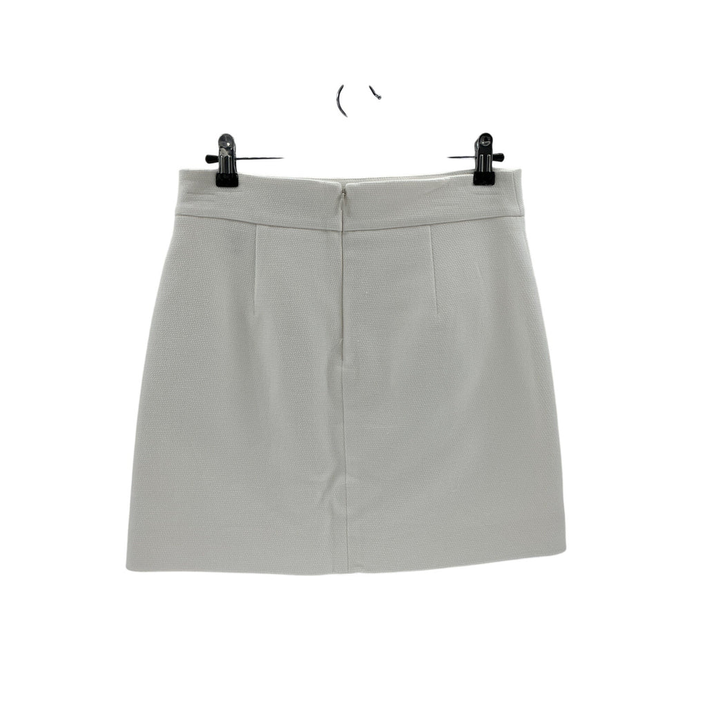 Veronica Beard 'Emar' White Cotton Mini Skirt Size 4