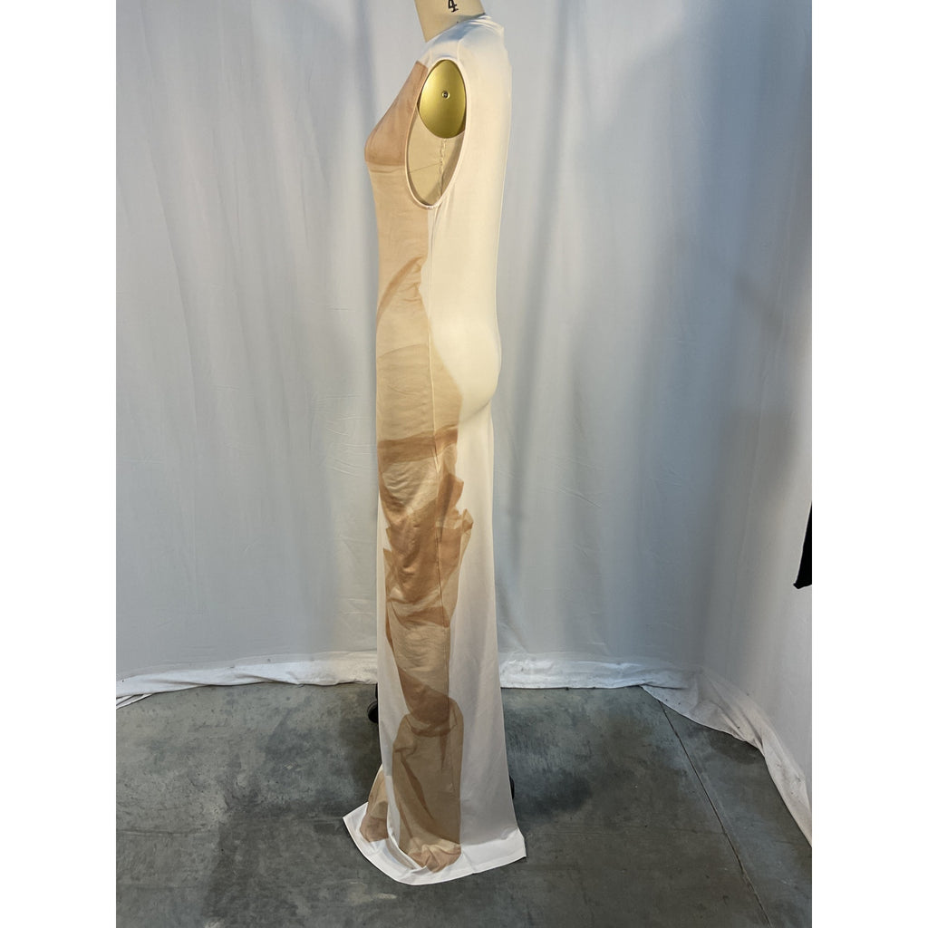 Acne Studios White Sleeveless Maxi Dress Size M - NWT