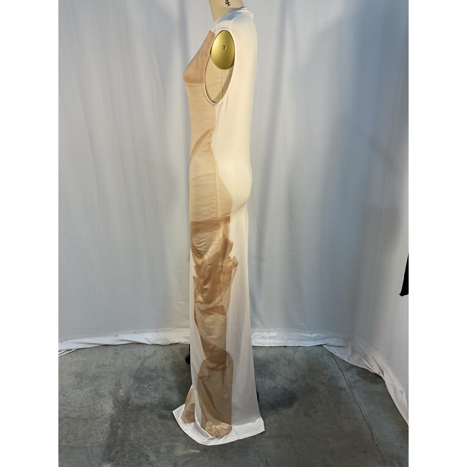 Acne Studios White Sleeveless Maxi Dress Size M - NWT