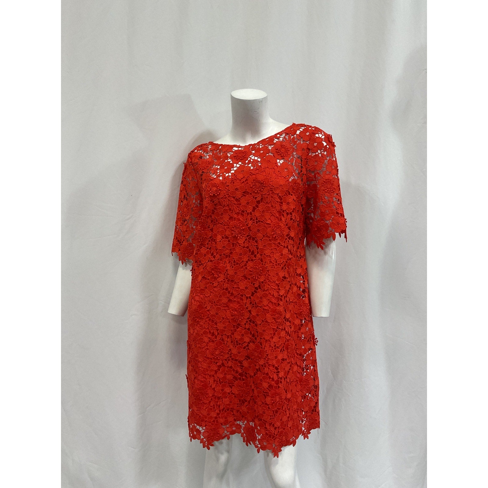 Trina Turk 'Sun' Red Polyester Dress Size 6 - NWT
