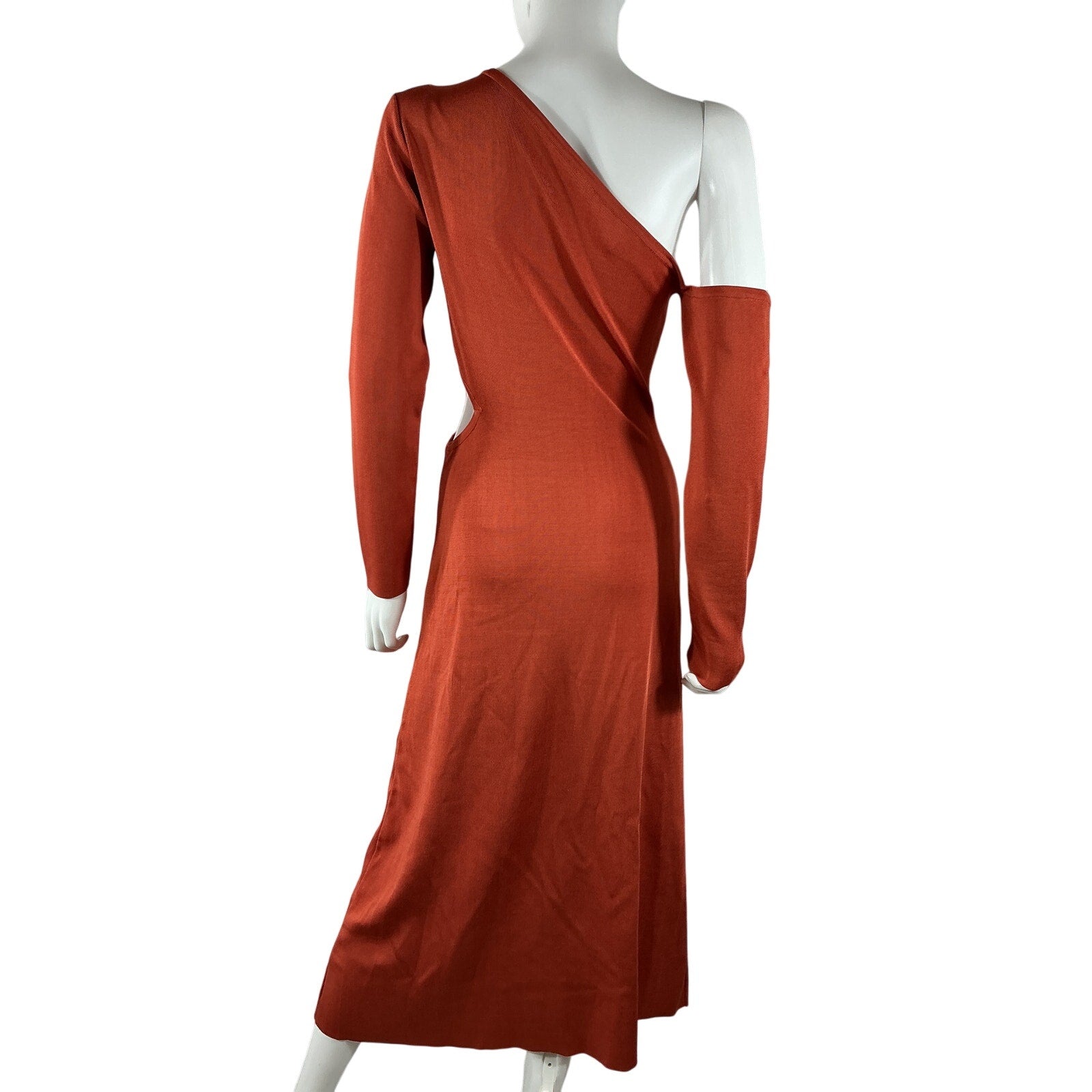 Cult Gaia 'Zora' Orange Knit Dress Size M