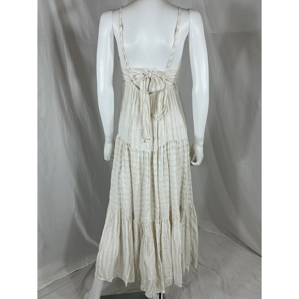 Lspace 'Santorini' Ivory Viscose Dress Size S