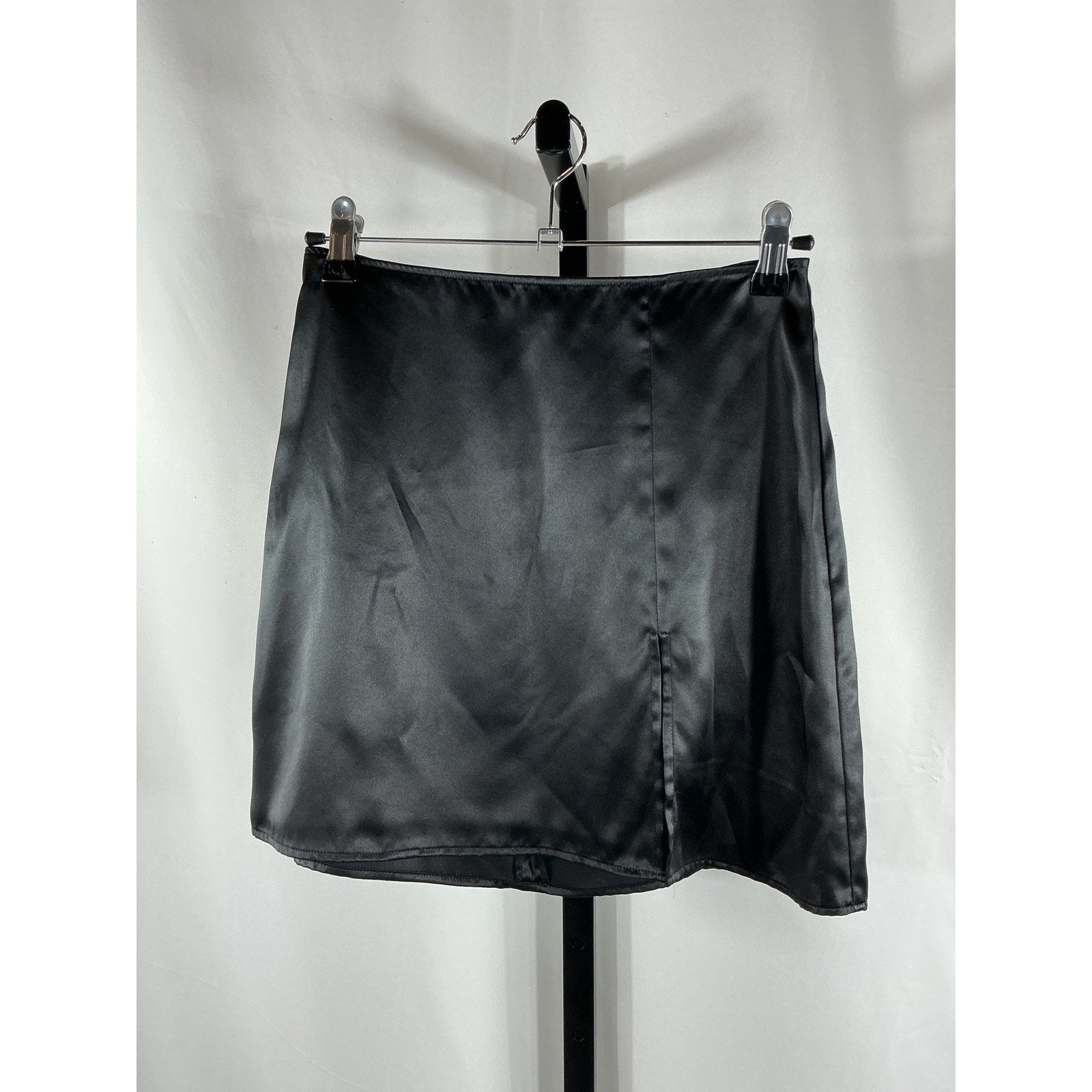 Reformation 'Robbie' Black Silk Skirt Size 0