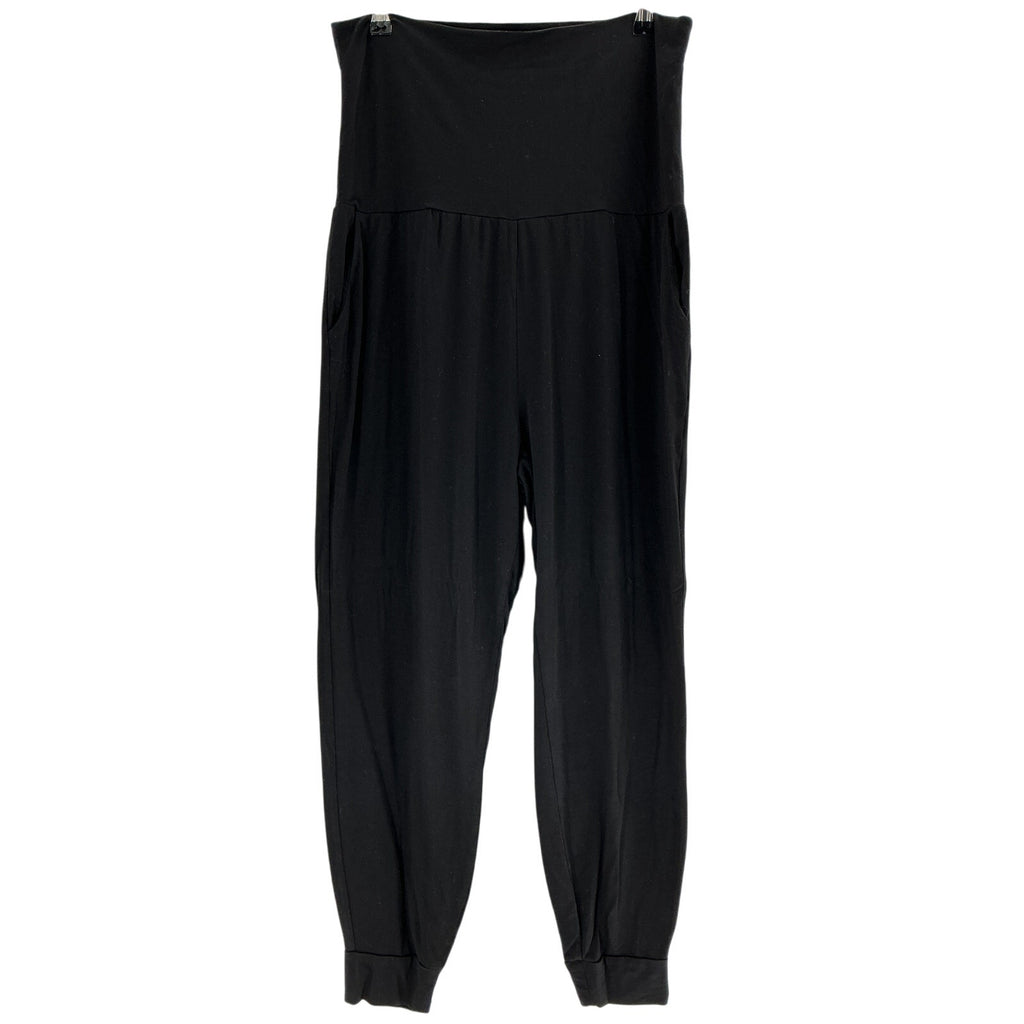 Hatch The Over/Under Black Tencel Easy Pant Size M