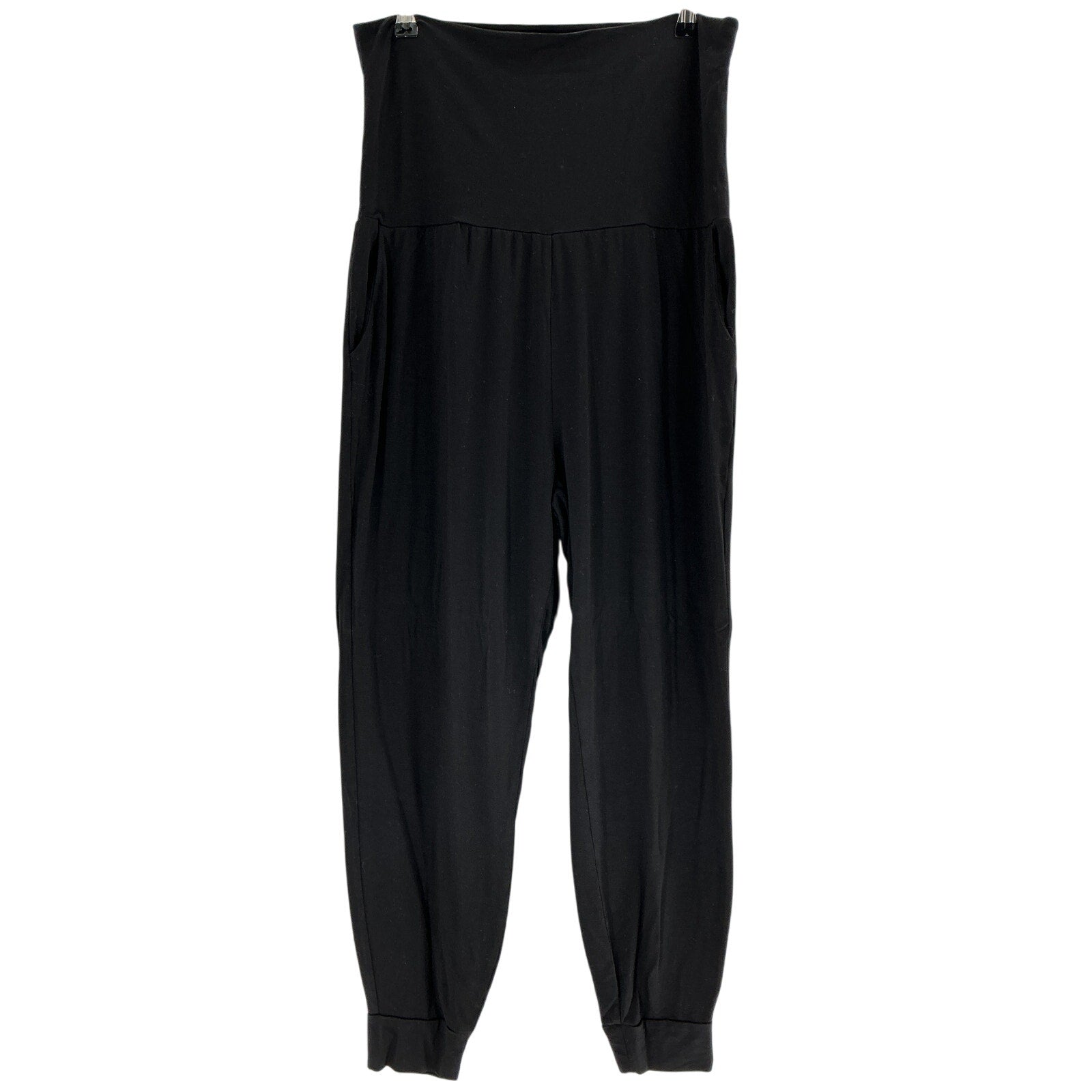 Hatch The Over/Under Black Tencel Easy Pant Size M