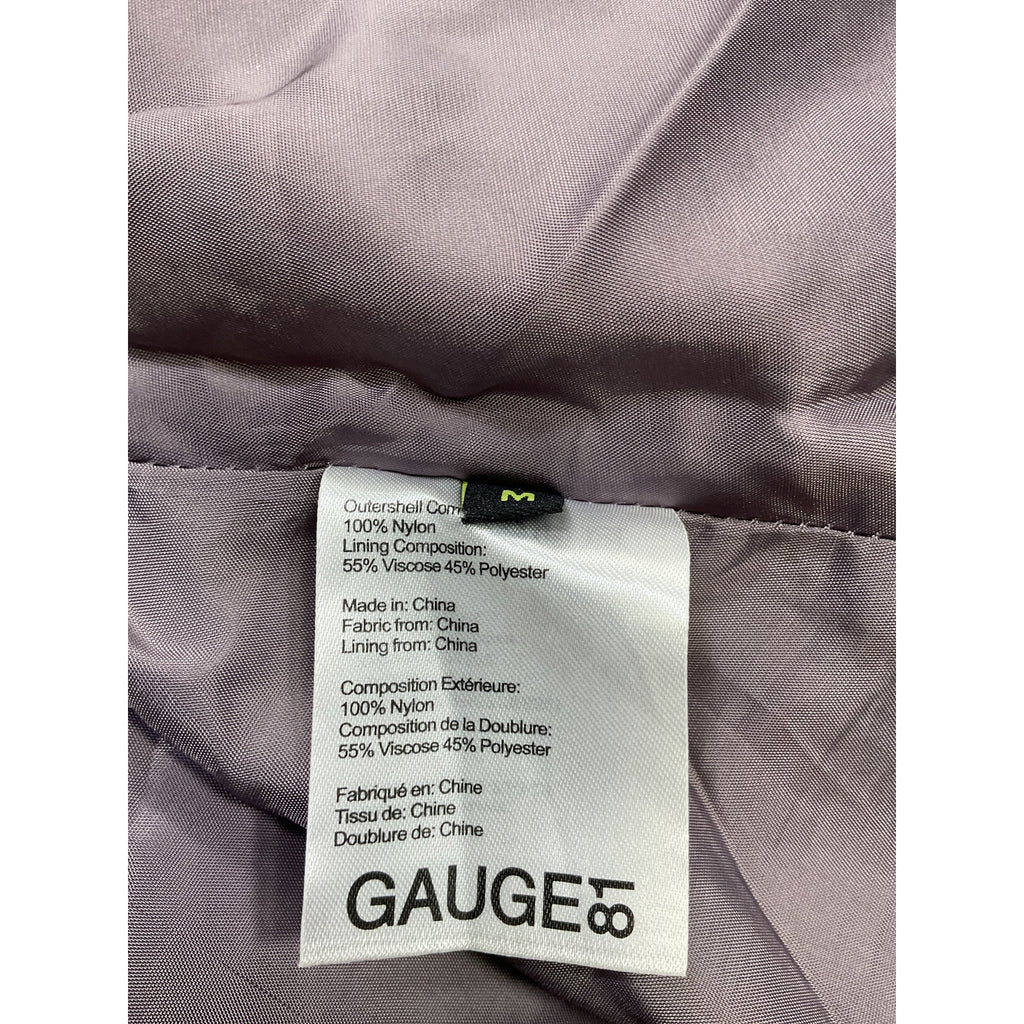 Gauge81 'Nayar' Silver Nylon Dress Size M