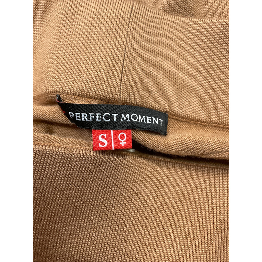 Perfect Moment 'Mania' Brown Merino Wool Bottom Size S