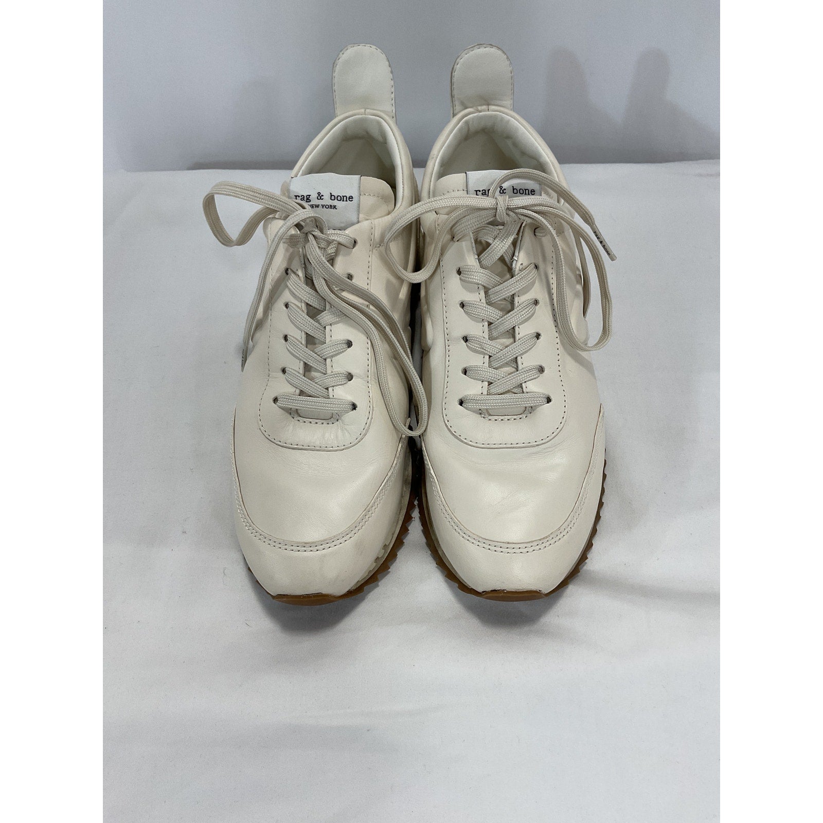 Rag & Bone 'Retro' Tan Leather Runner Size 9