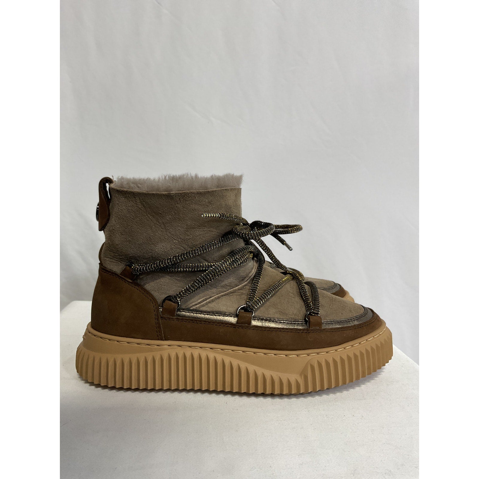 Voile Blanche 'Cortina' Tan Boots Size 7