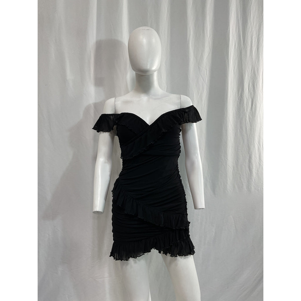 Majorelle 'Bandit' Black Mini Dress Size XS