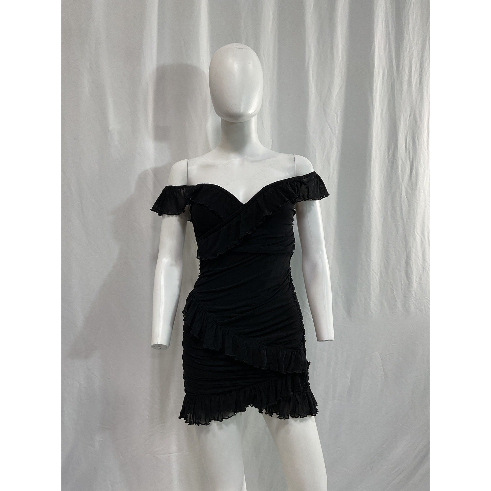 Majorelle 'Bandit' Black Mini Dress Size XS