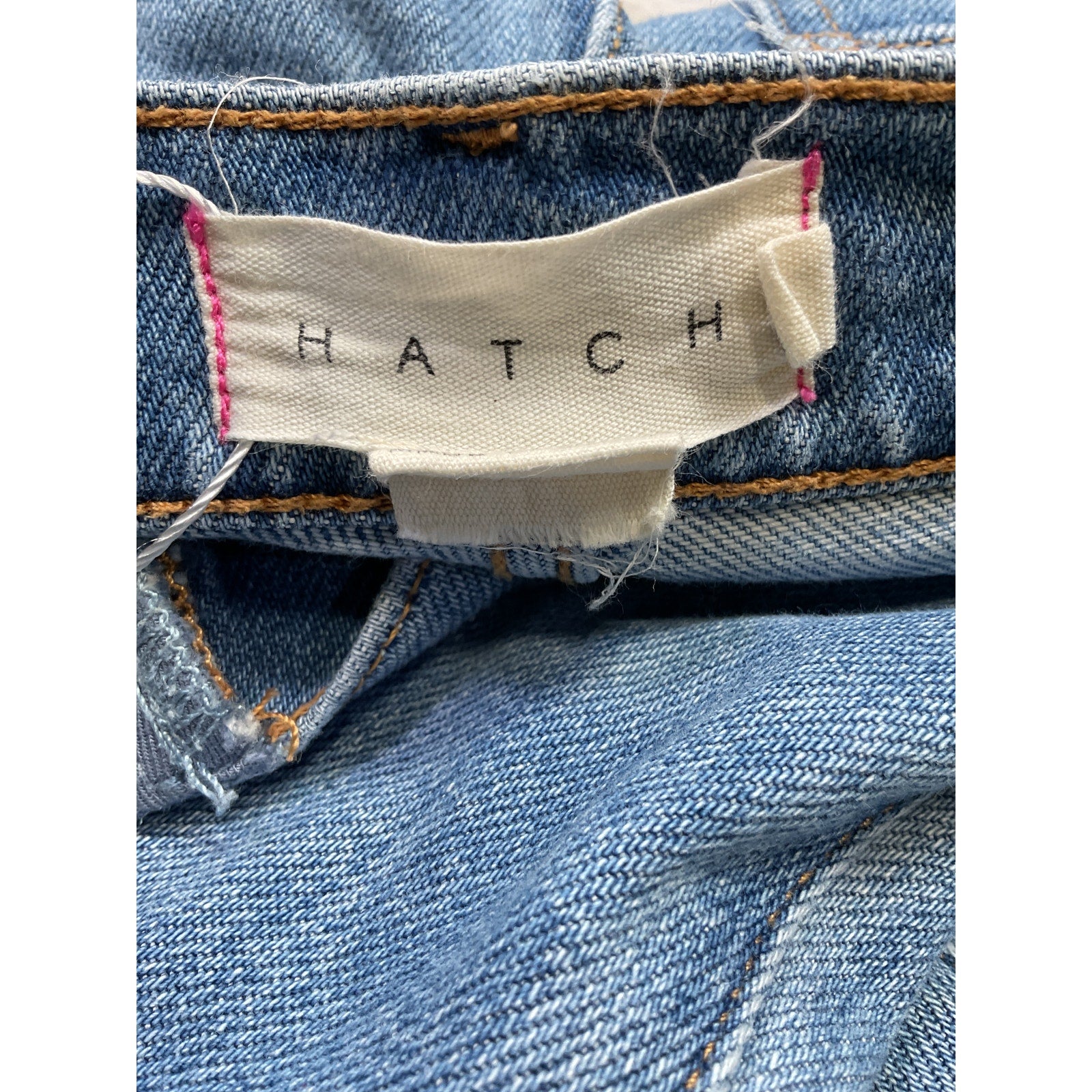 Hatch The Crop Blue Cotton Maternity Denim Jean Size 27