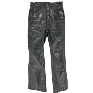 Rag & Bone Coated Black Casey Denim Jeans Size 27