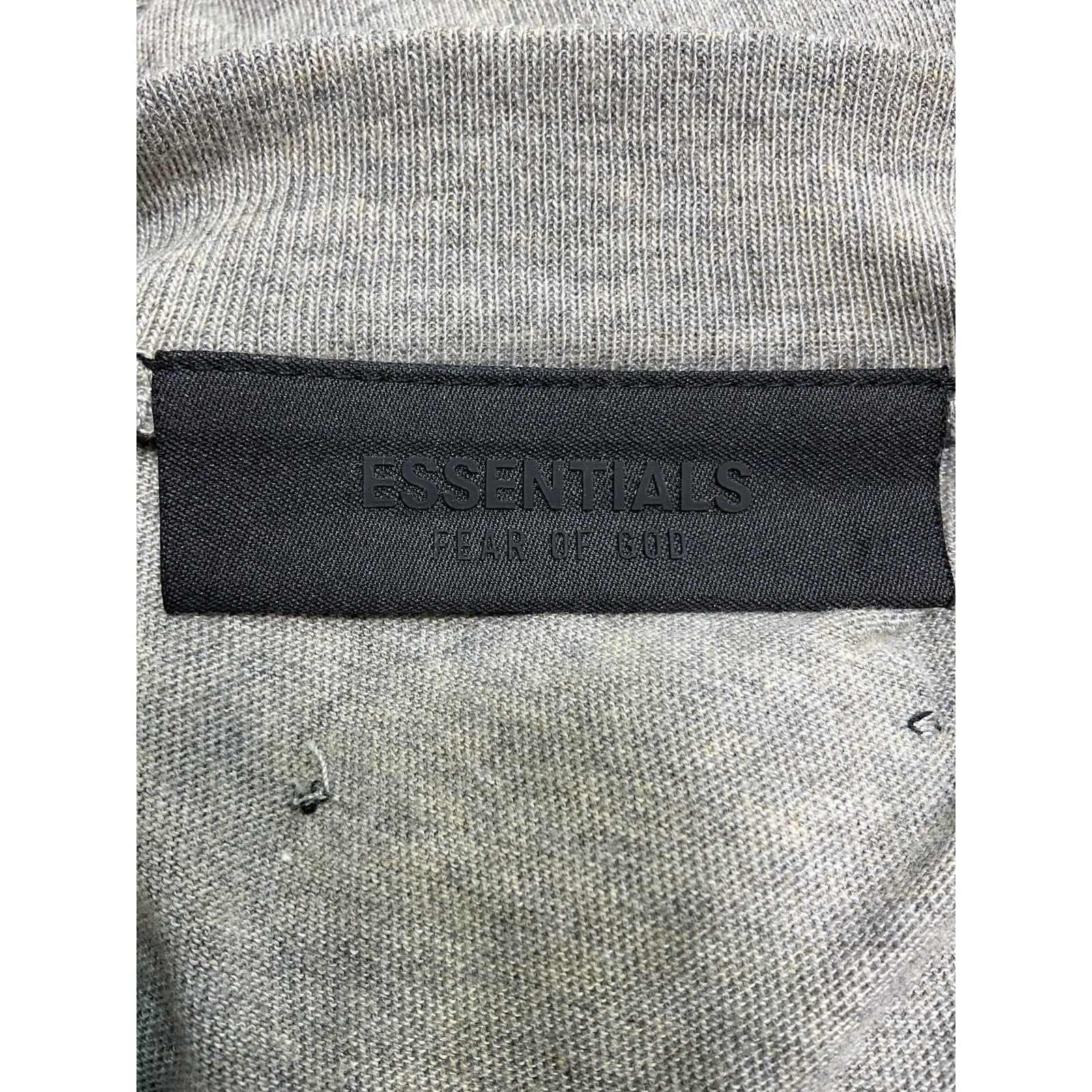 Fear Of God 'Essentials' Grey Cotton T-Shirt Dress Size S