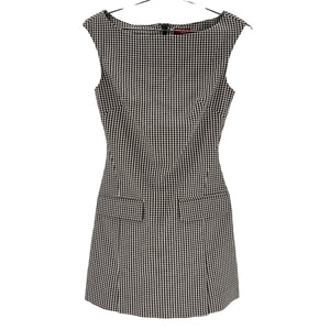 Staud Gingham Multicolor Walker Dress Size XS
