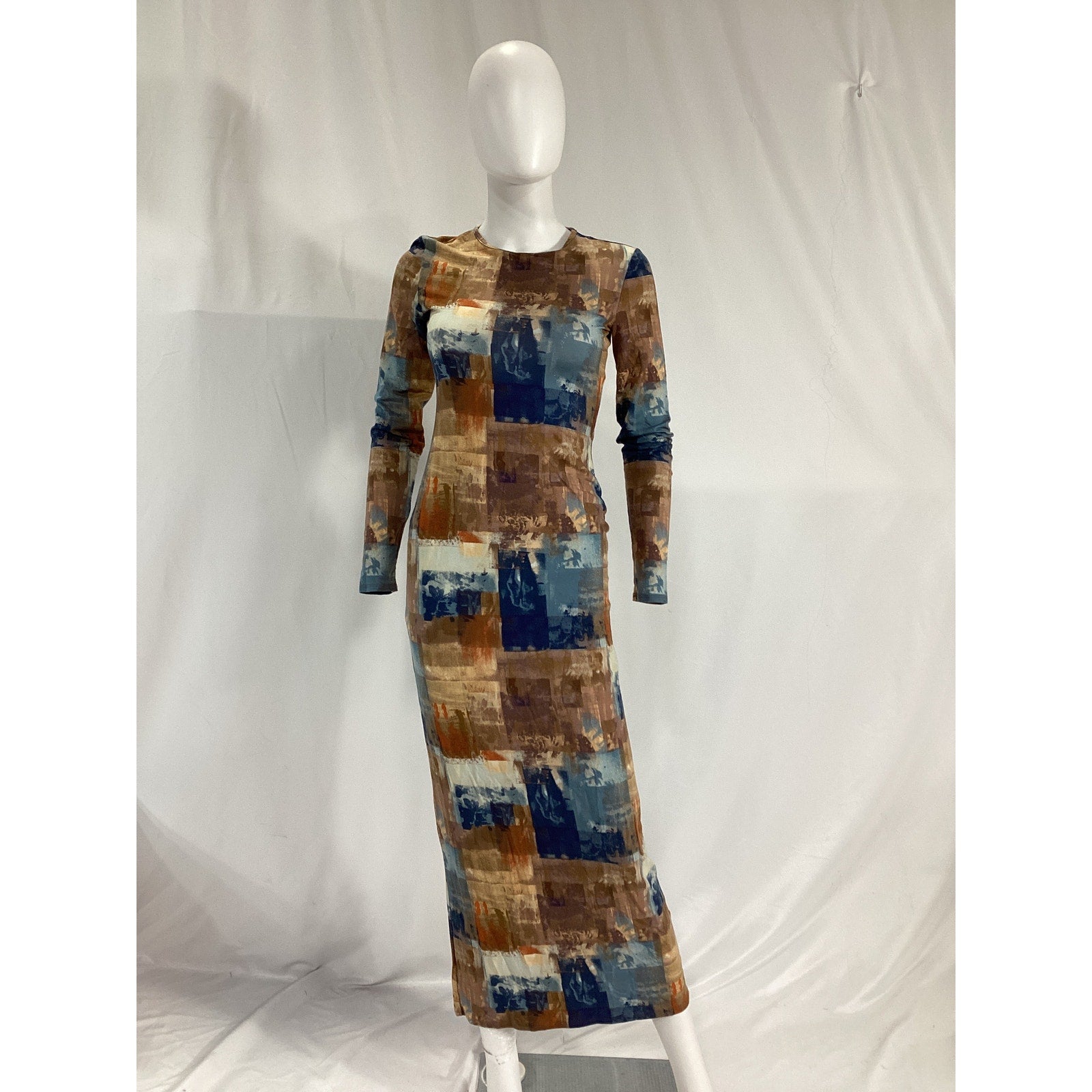 Reformation 'Tommie' Blue Knit Dress Size XS