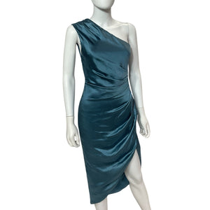 Elliatt Satin Blue Cassini Dress Size XS