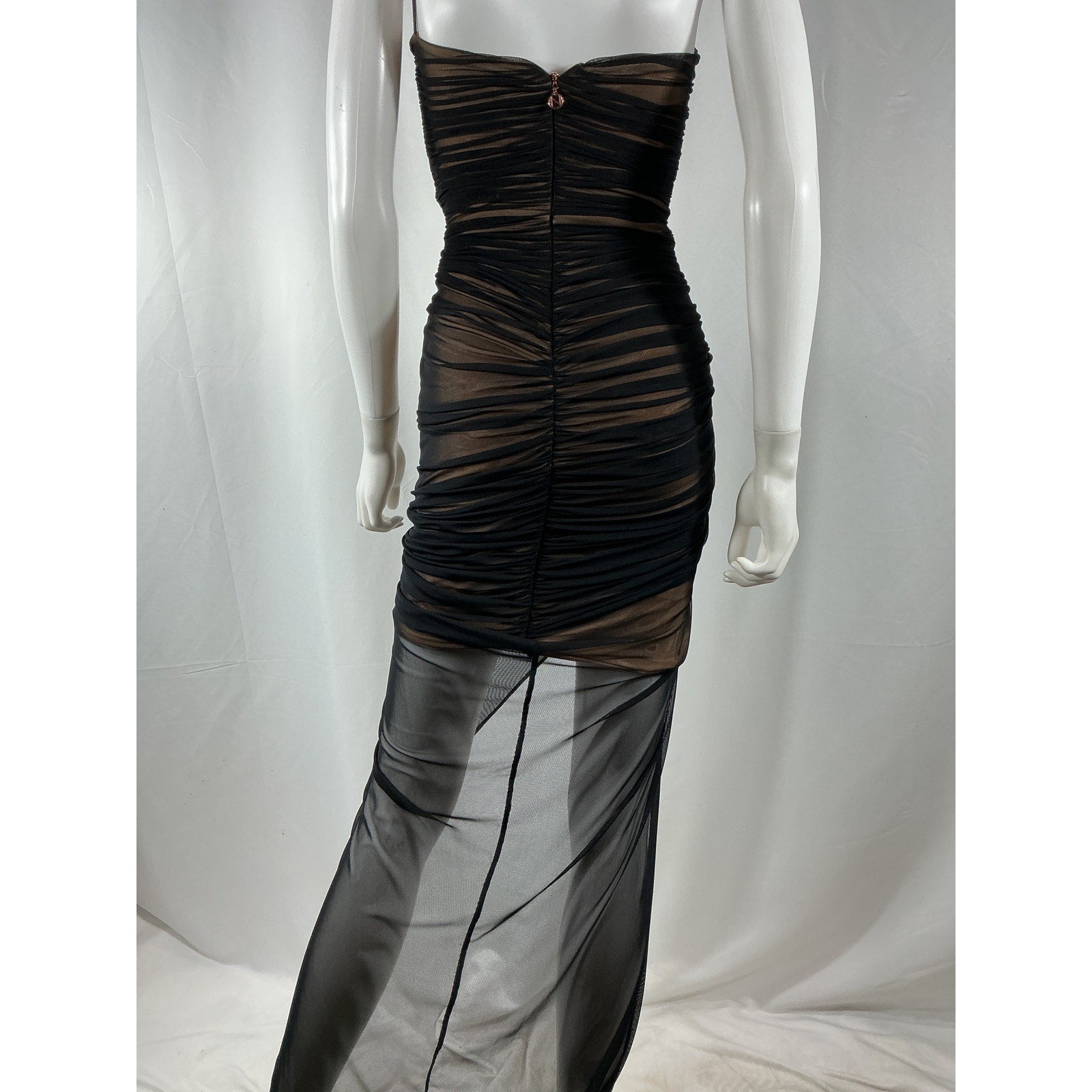 Nookie 'Mecca' Black Polyester Gown Size S