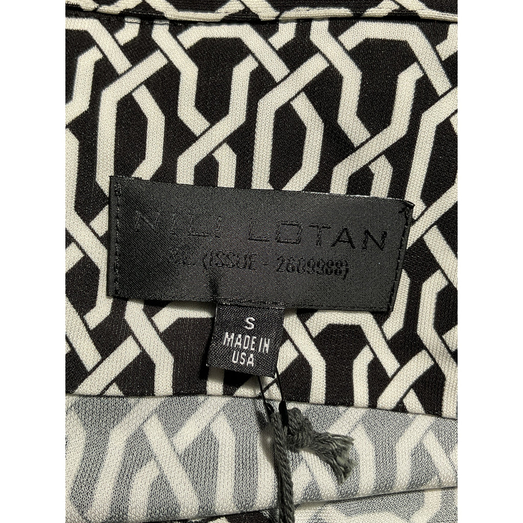 Nili Lotan 'Celestine' Black Shirt Size S