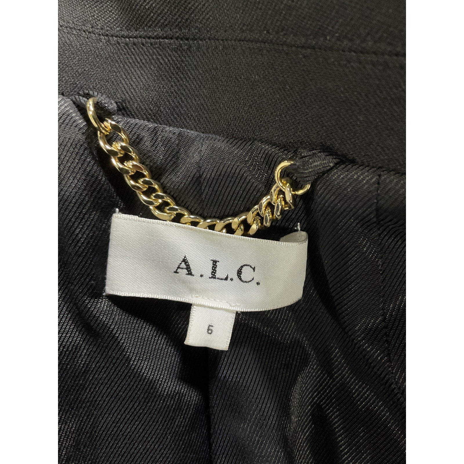 A.L.C. Black Blazer Size 6