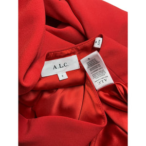 A.L.C. Cutout Red Issa Dress Size 6
