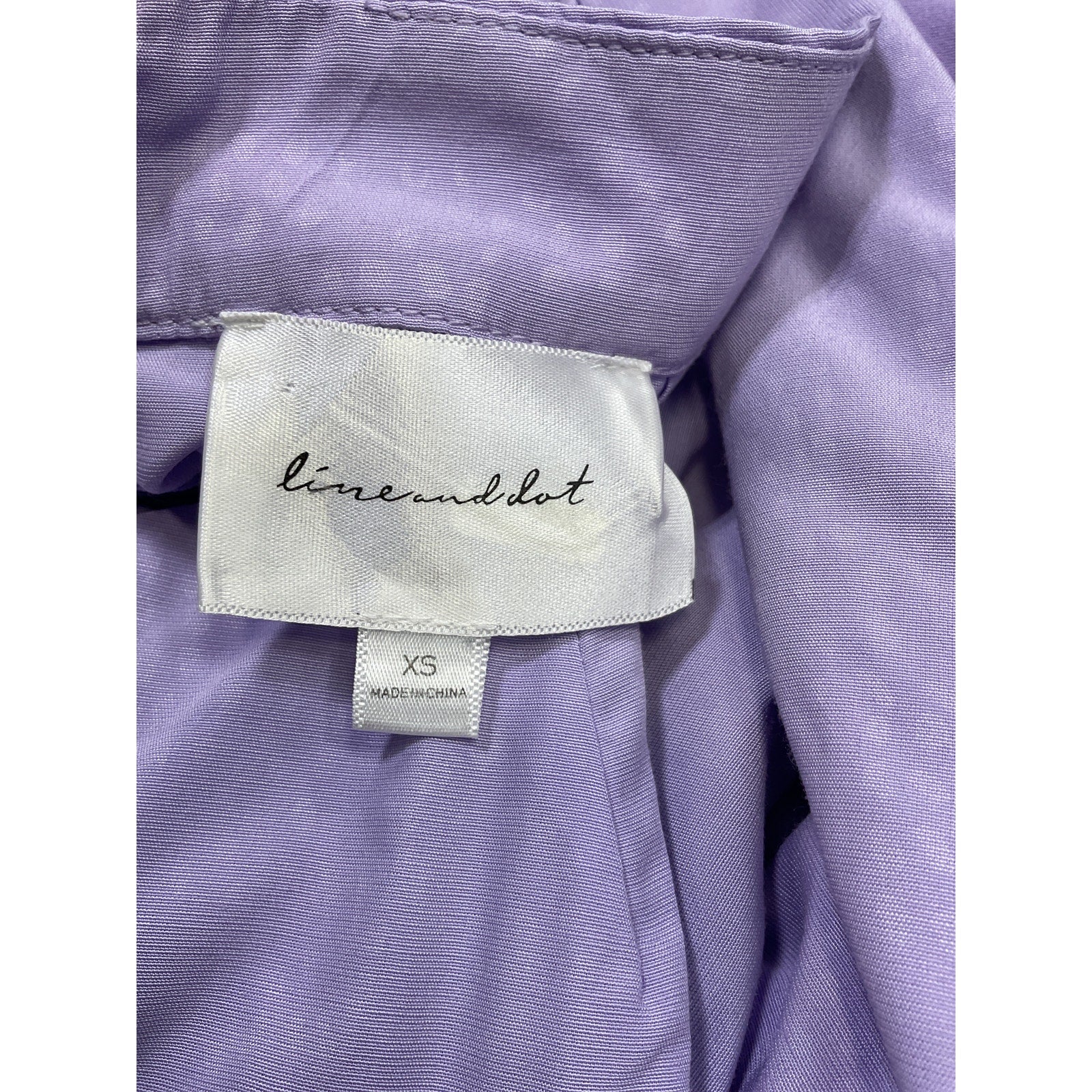 Line & Dot 'Christy' Purple Cut Out Maxi Dress Size XS